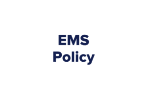 EMS Policy