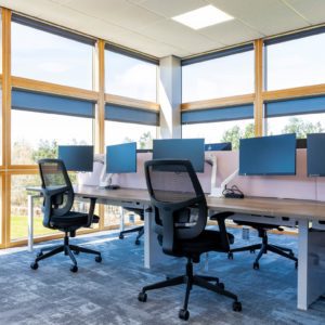 Reconfigured Office Desk